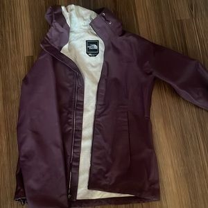 North face purple rain/light jacket